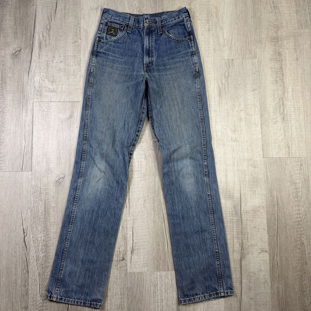 Cinch Jeans Mens 28x36 Blue MB90530 002 Relaxed Fit Straight Leg Denim Cotton X